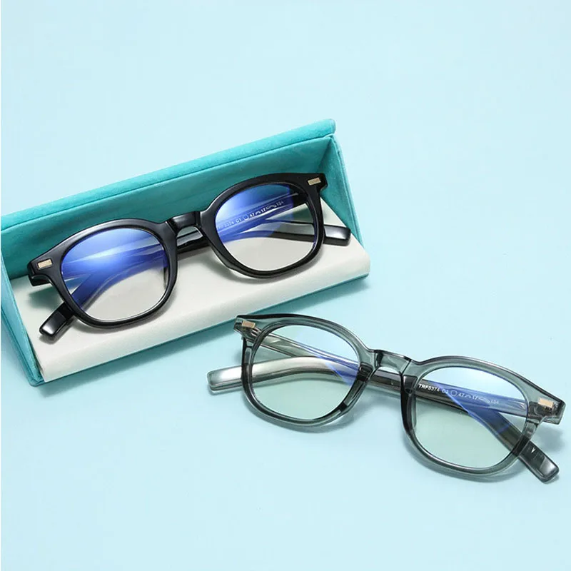 

YOOSKE TR90 Optical Glasses Frame Women Fashion Anti Blue Ray Computer Eyewear Black Retro Myopia Prescription Eyeglasses