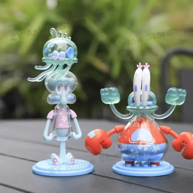 スポンジボブ　スノードーム　Jellyfish　フィギュア SpongeBob SquarePants Jumping Jellyfish Series Mysterious