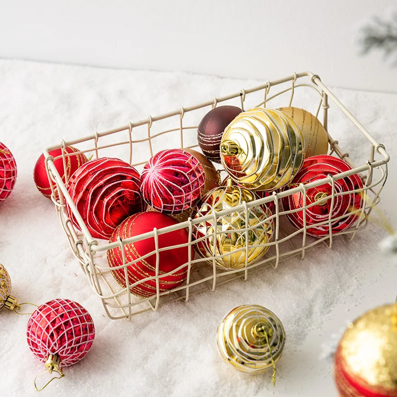 

New Christmas Tree Decorative Ball Party Painted Ball Decoration