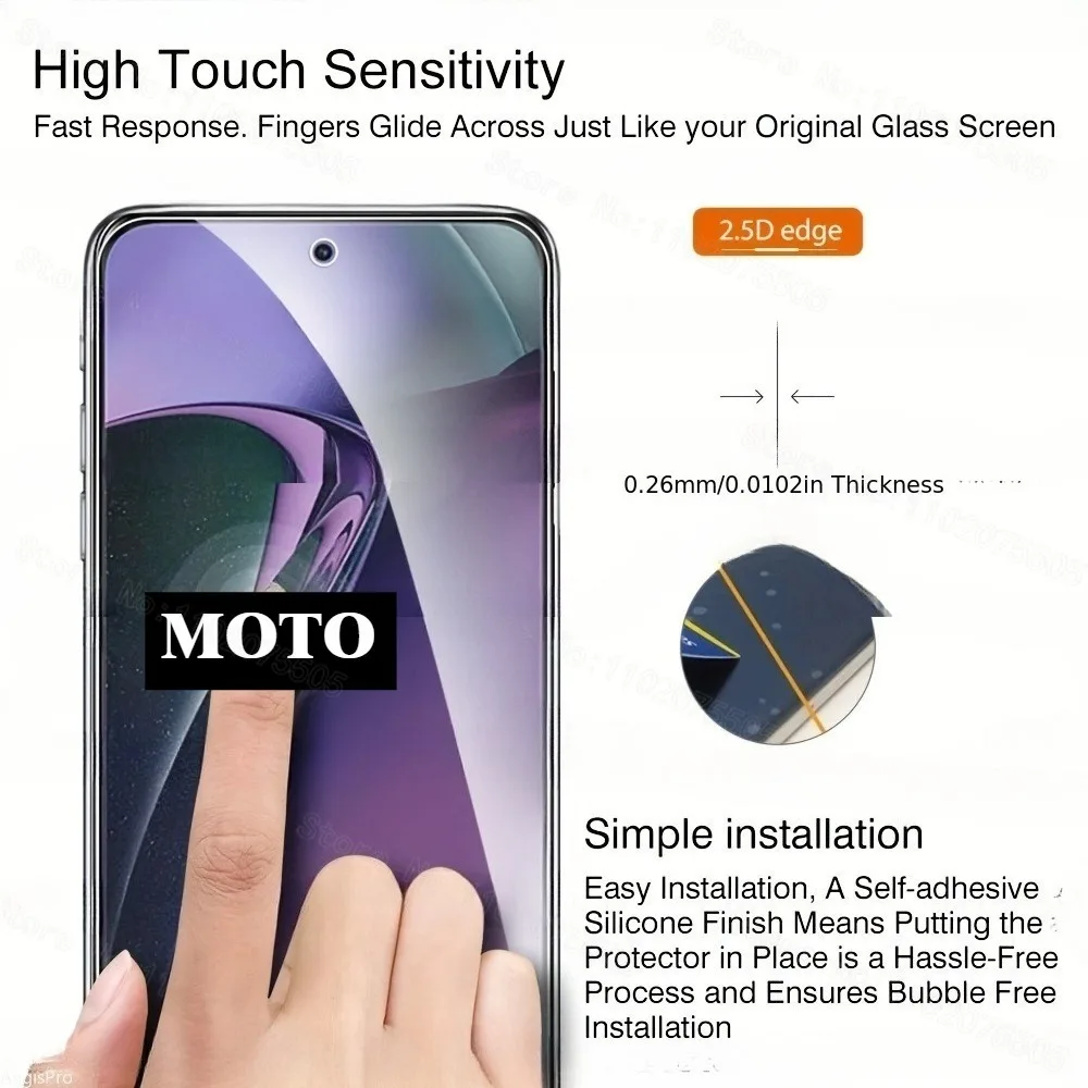 Ultra Clear High-Definition Screen Protector with Lens Film
