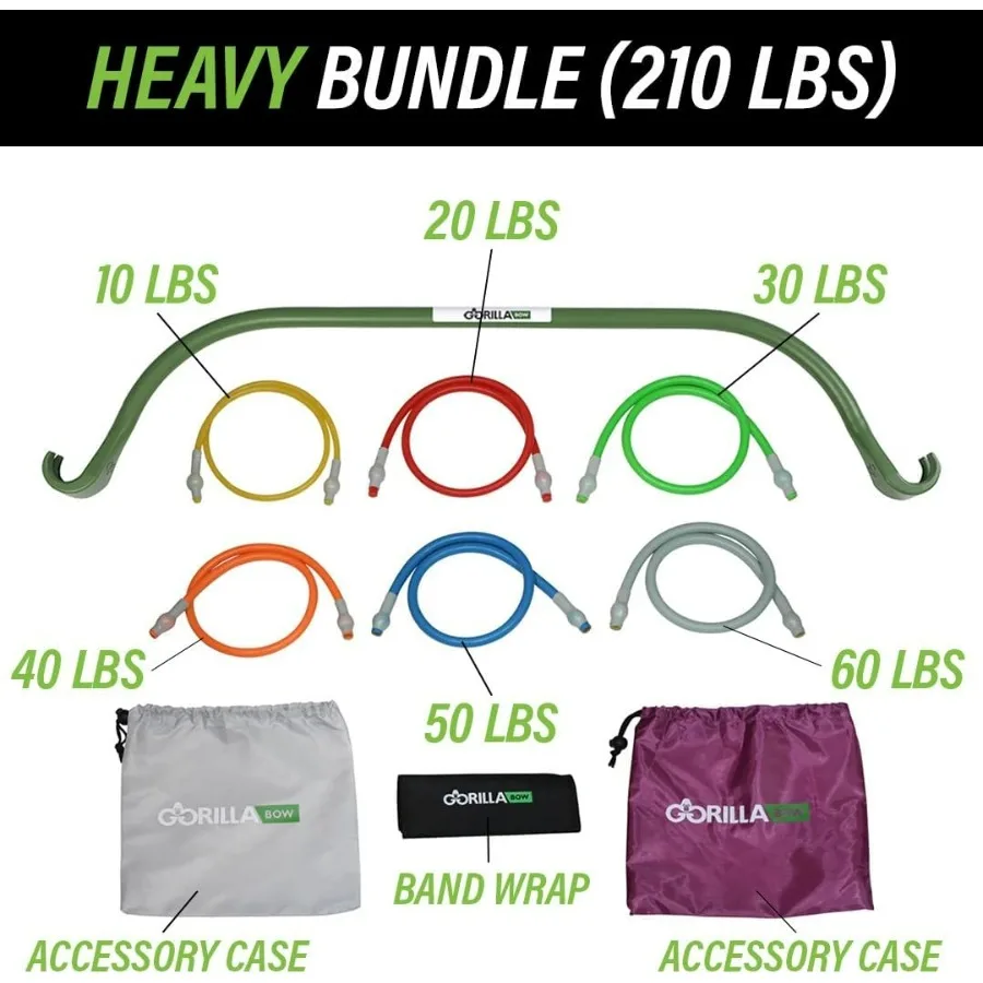 Lite Portable Home Gym Resistance Bands and Bar System for Travel, Fitness, Weightlifting and Exercise Kit, Full Body Workout Eq