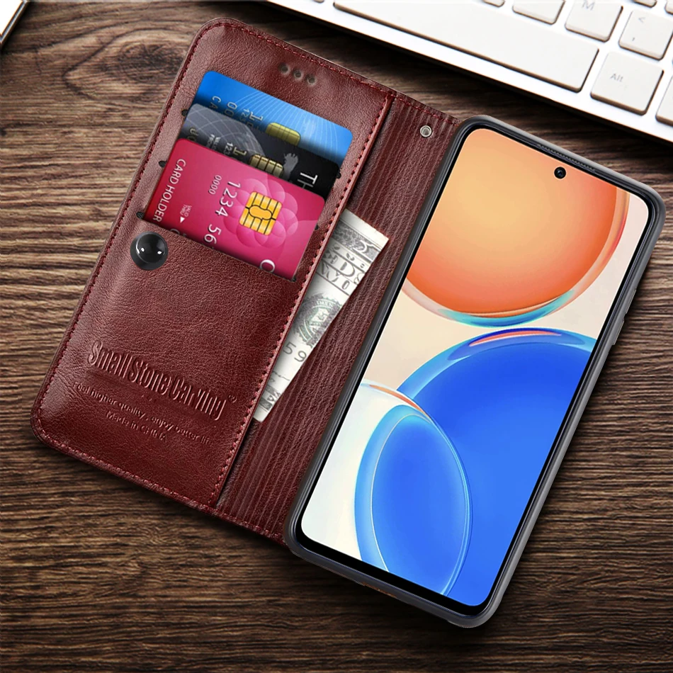 Leather Phone Case Flip Case for Xiaomi Redmi 10 10C 12 12C 13 13C Luxury Vintage with Card Holder
