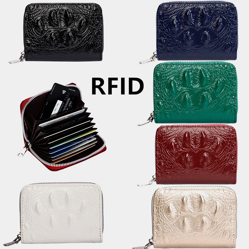 

New Vintage Short Wallet Case For Women Fashion Mini Coin Purse Money Bag Girl Card Holder Multifunction Rfid Anti Scanning