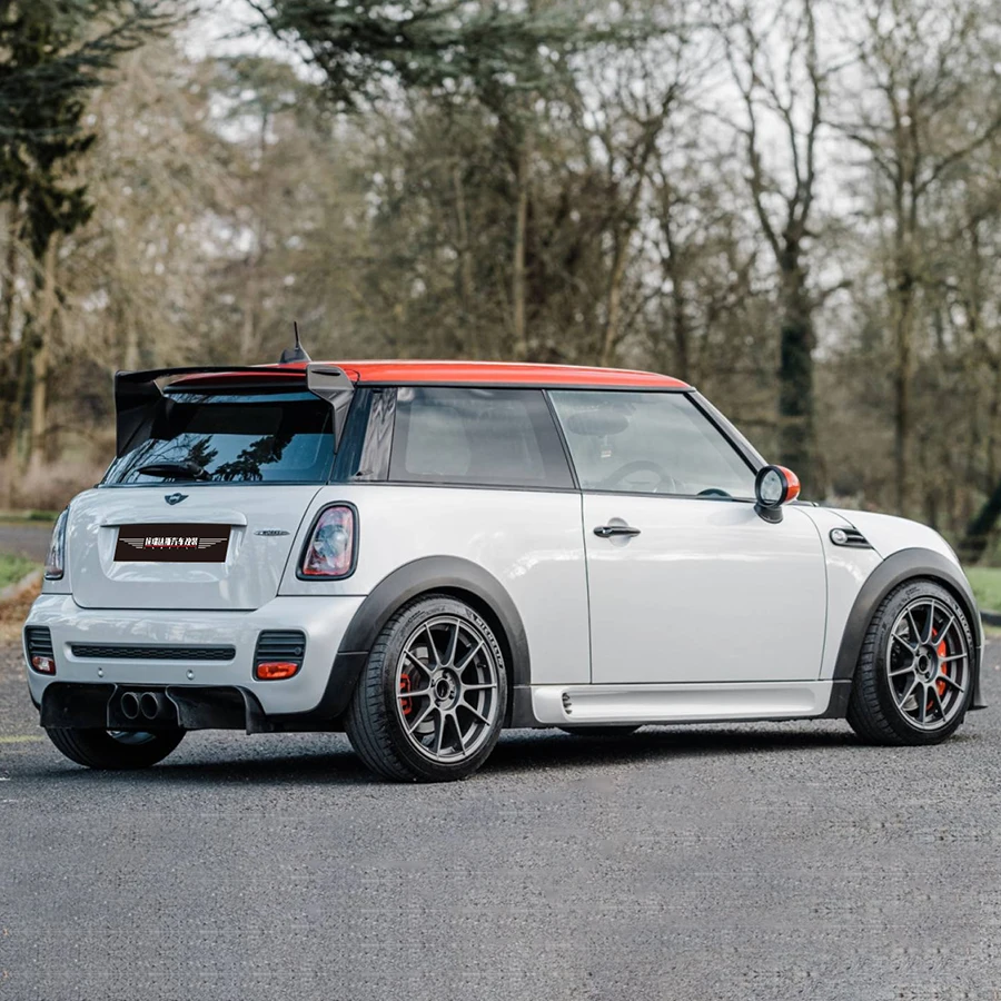 Jiawu Stoßstangen Schlepphaken-Abdeckung Für Mini R55 R56 R57 R58 R59 - Weiß