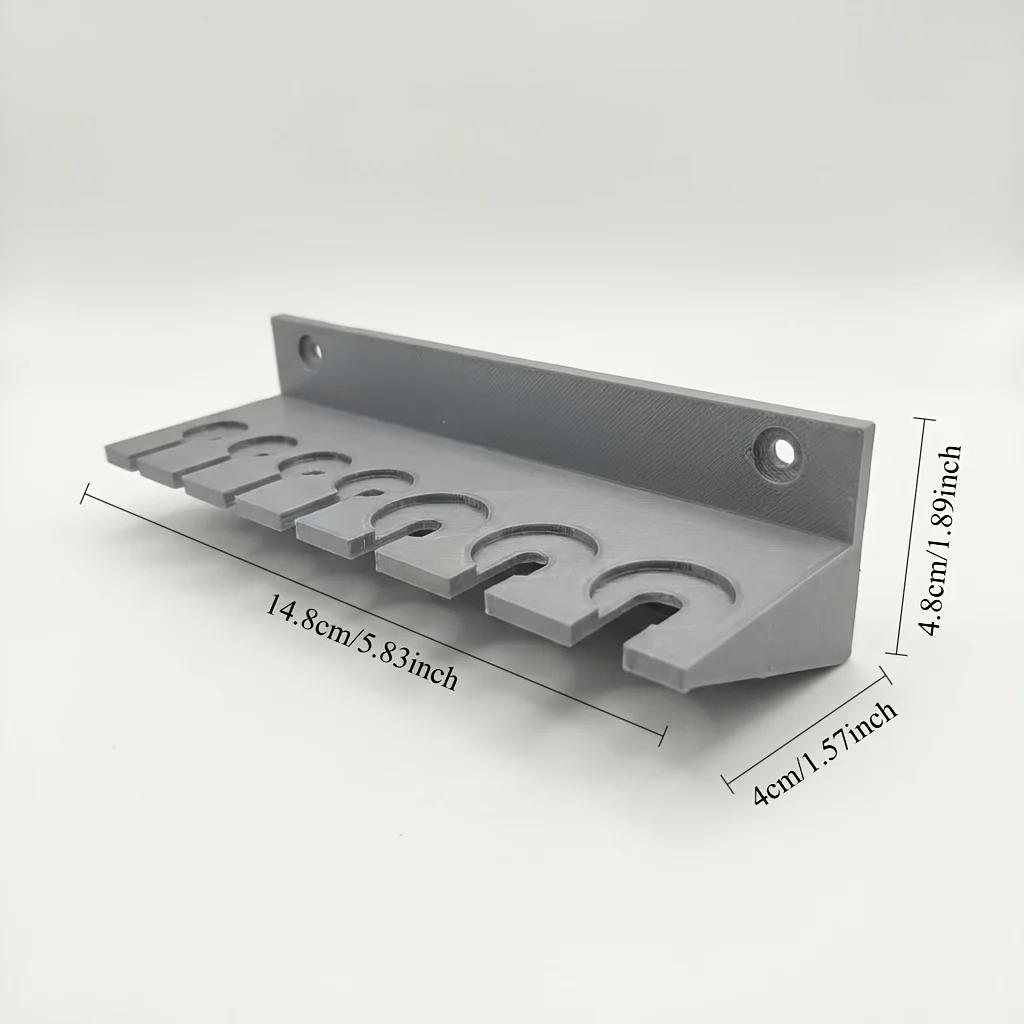 1pc 공구 랙 T-핸들 걸이형 스크루드라이버 육각 스크루드라이버 홀더 나사 소형 부품 소형 추가 도구 배치 보관 랙