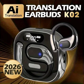 Translator New Bluetooth 5.3 Wireless Headphones and Earphones . Waterproof 1