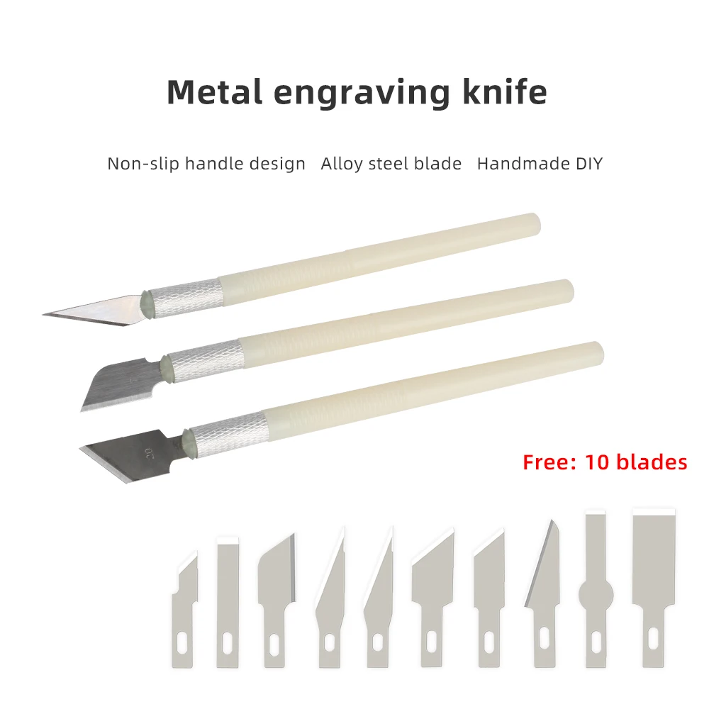 3DSWAY 3D Printer Carving & Trimming Knife Set 3
