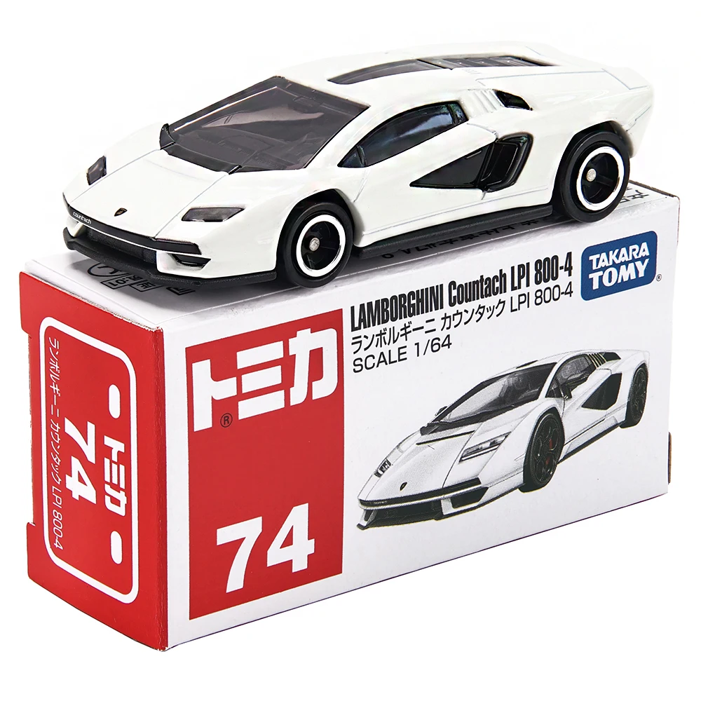 Takara Tomy Lamborghini 800-4 Subaru McLaren Chevrolet Corvette Car Model Replica Collection, Kids Xmas Gift Toys for Boy