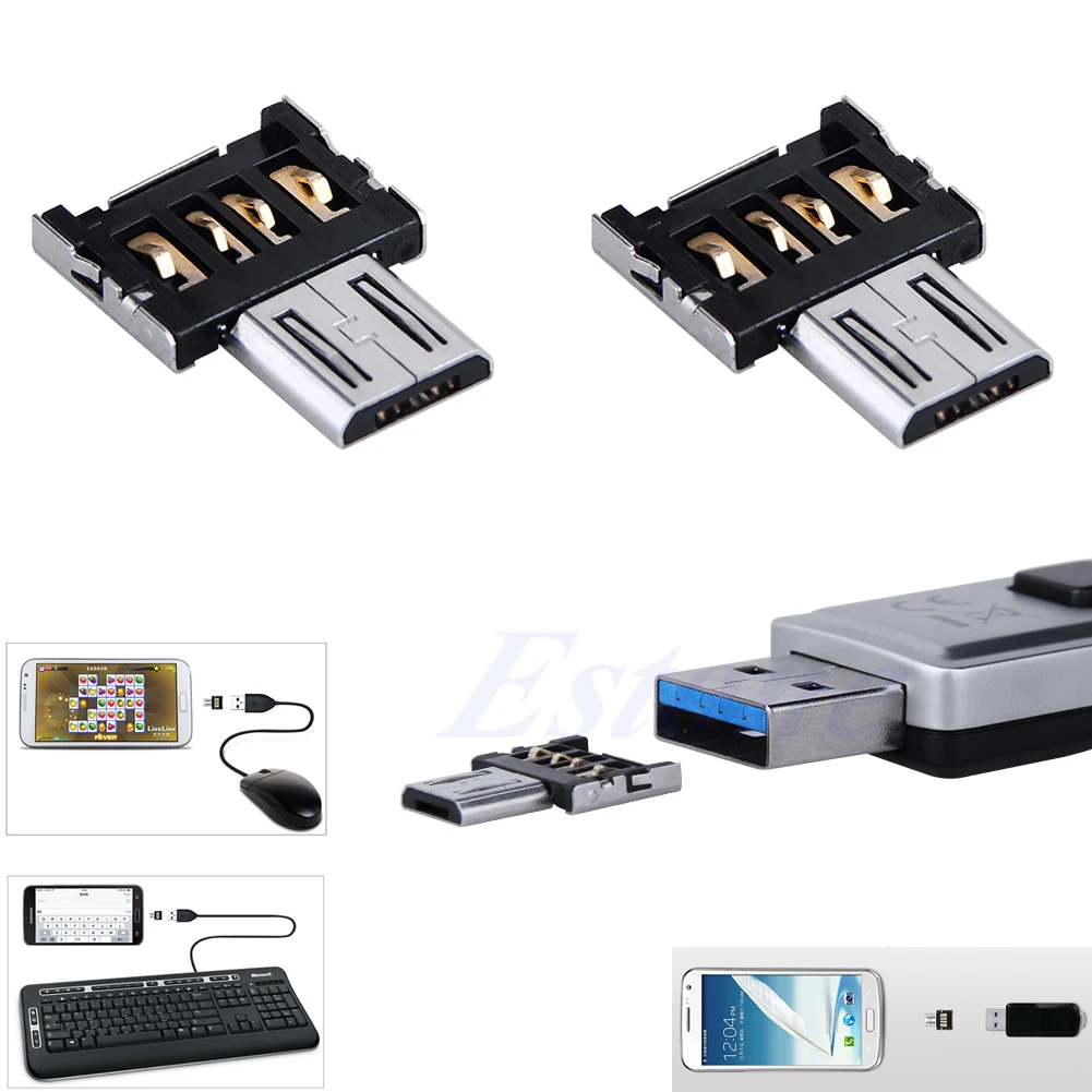 

Адаптер Micro USB «папа»-USB «мама»