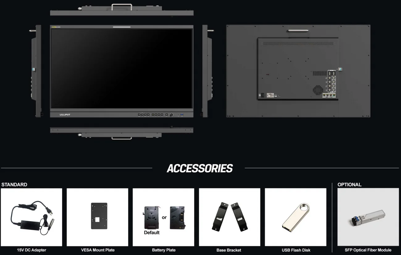 LILLIPUT Q31-8K 31.5インチ 監督　撮影モニター 8K SDI Q31 31.5 inch 12G-SDI professional broadcast production
