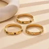 316L Stainless Steel Retro 3 Colors Natural Seashells Flowers Bracelets Ladies Fashion Trend High Jewelry Accessories Party Gift 5