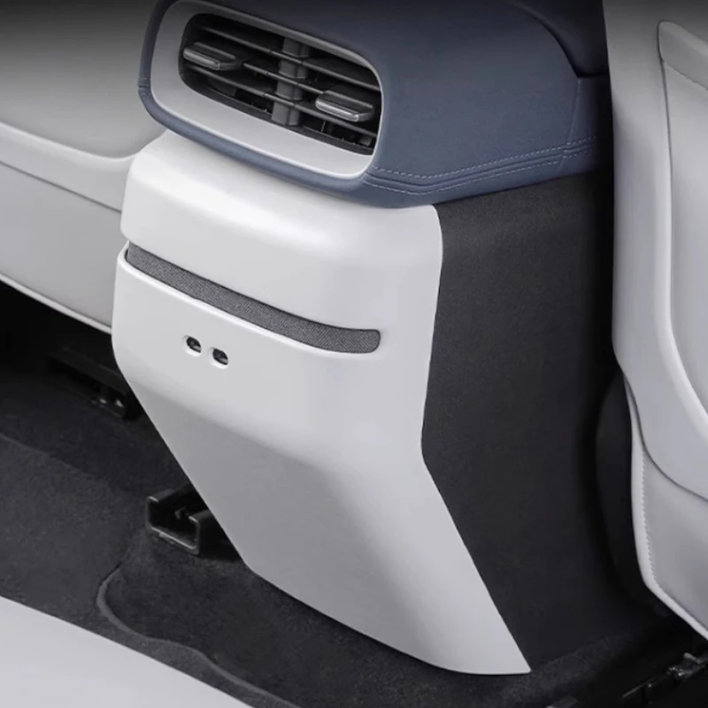 For Xpeng G6 Rear Armrest Box Anti Kick Pad Scratch-resistant ABS Protection Cover Mat Car Interior Accessories