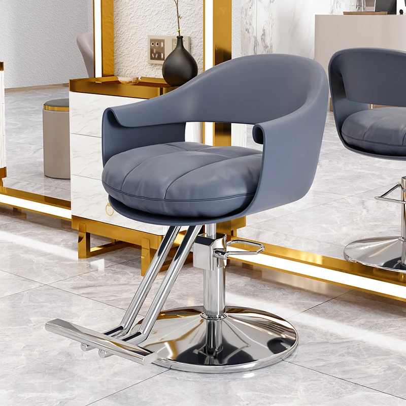 Aesthetic Stylist Barber Chairs Swivel Wheel Spa Barber Chairs Beauty Dressing Taburete Estetica Con Ruedas Furniture WJ25XP