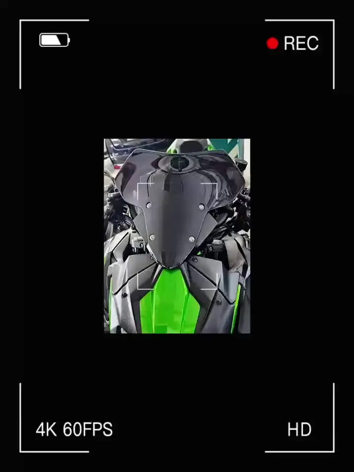Pare-brise Moto Kawasaki ZH2 / Z H2 / SE (2020-2024) - Plastique PC Résistant - Transparent Ou Fumé