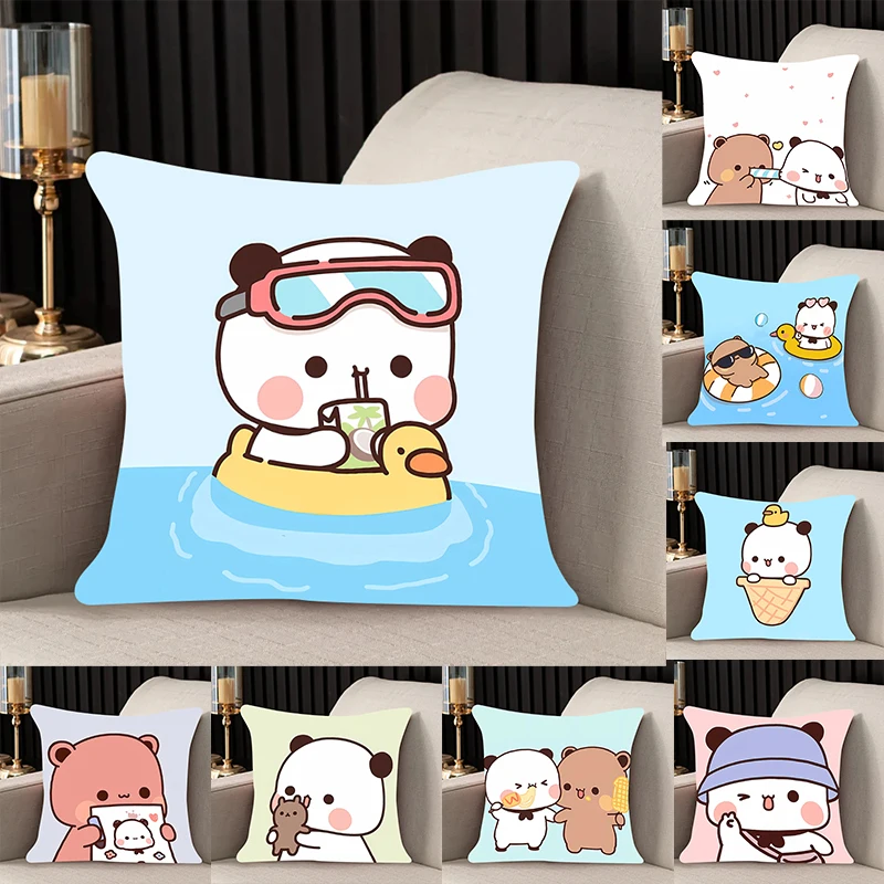 

Pillow Cover room bedroomo office coffee shop car Dakimakura Throw Pillows iving room Pillowcase Kawaii Girl style gift 40x40cm