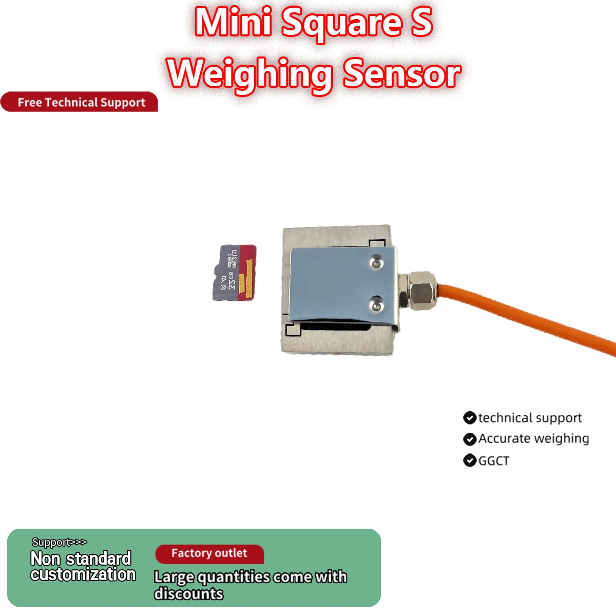 Load Cell and Controller Meter Kit S-type Weighing Sensor with Mounting Brackets for Industrial Automation Testing Tool
