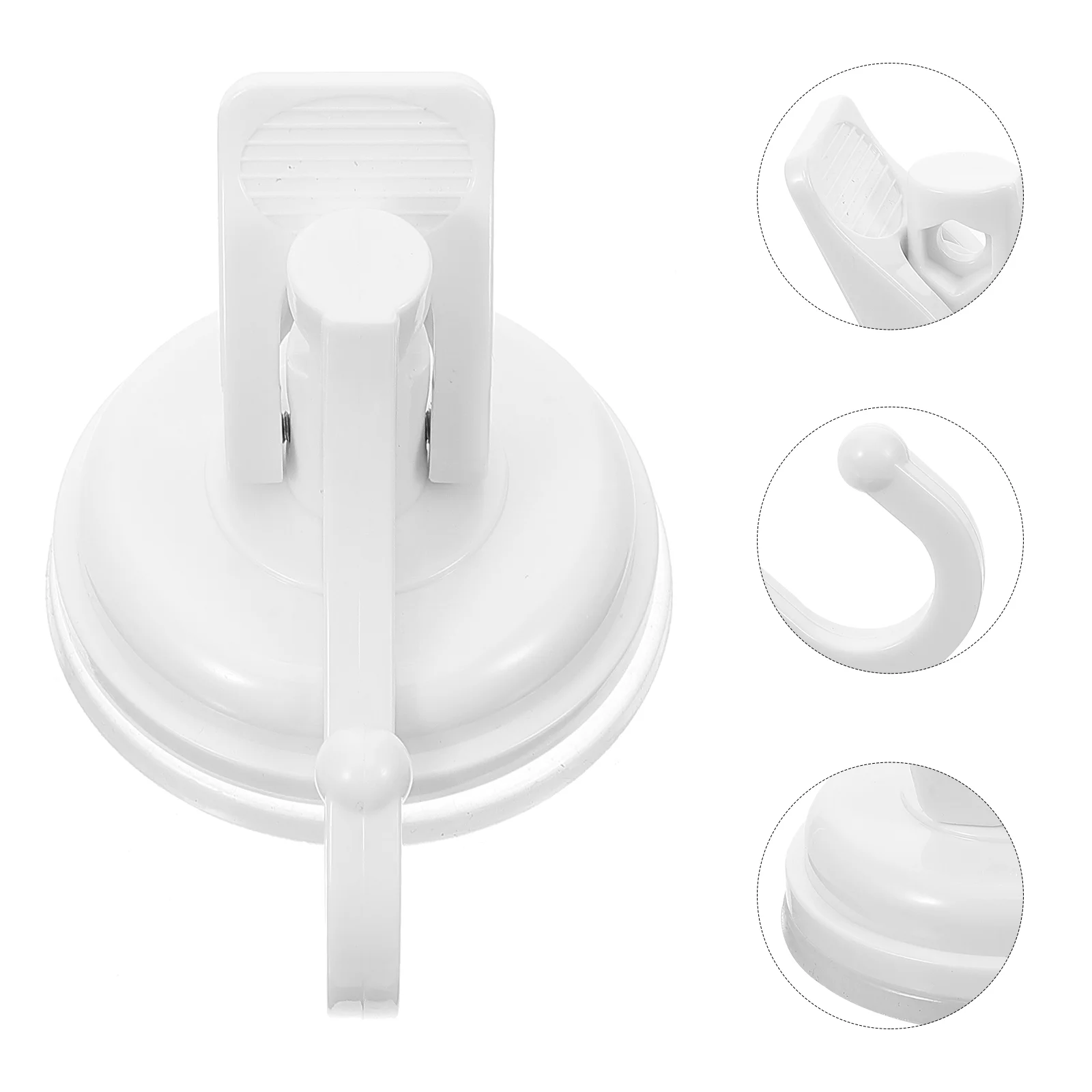 

Hook Suction Cup Towel Hanger Wall Hooks Kitchen Utensil Shower Household Indoor Abs Sucker