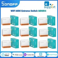 SONOFF MINIR4 Wi-Fi Smart Switch 10A MINI Extreme Smart Home Relay Module Remote Voice Control forAssistant Alexa Alice Google