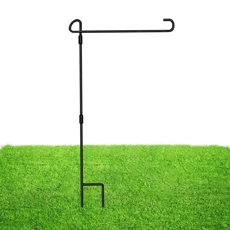 

Iron Stand For Garden Flag Iron Garden Yard Flag Holder Stand Flag Hangings Holder Garden Iron Flag Pole Outdoor Yard Flags