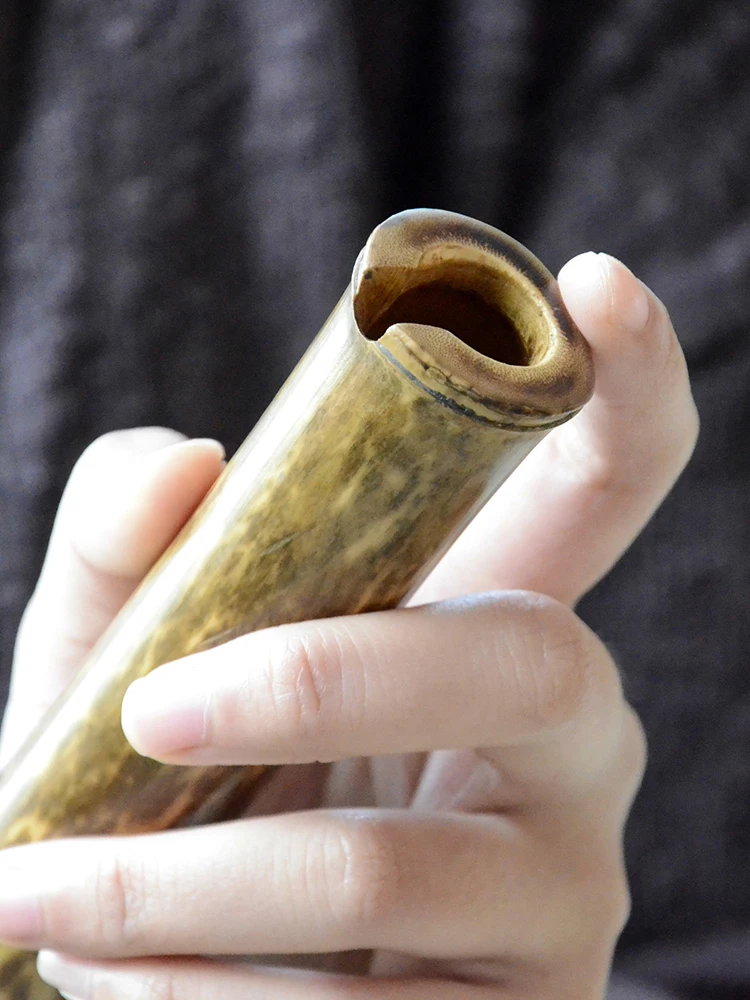 Bamboo Flute for Traditional Chinese Music China YPXD Dong Xiao Flute Professional Vertical Flute 8 Holes Key G F E D