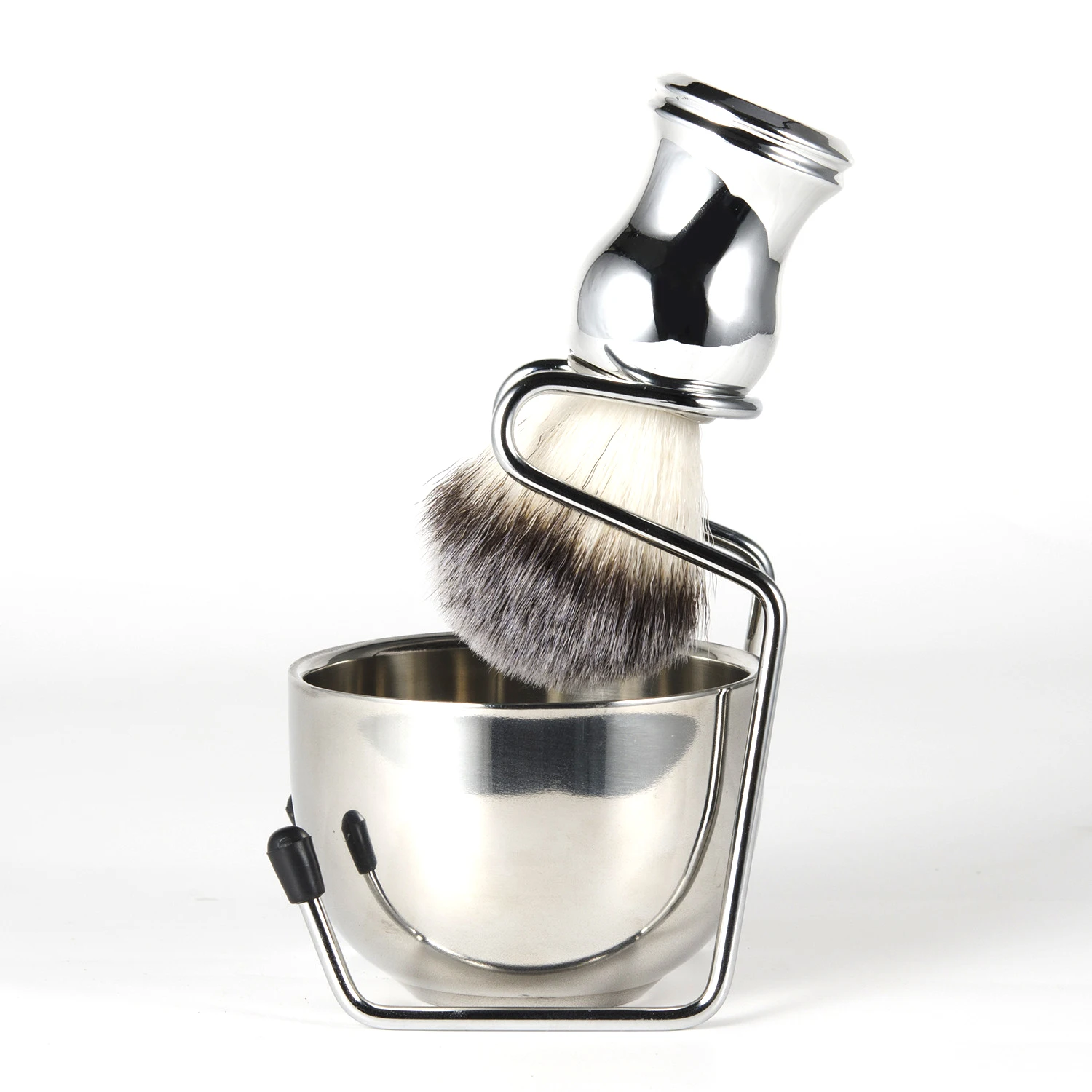 

Men Razor Holder Stainless Shaving Brush Stand Safety Razor Razor Holder 15.2cm Razor Rack and Brush Not Including