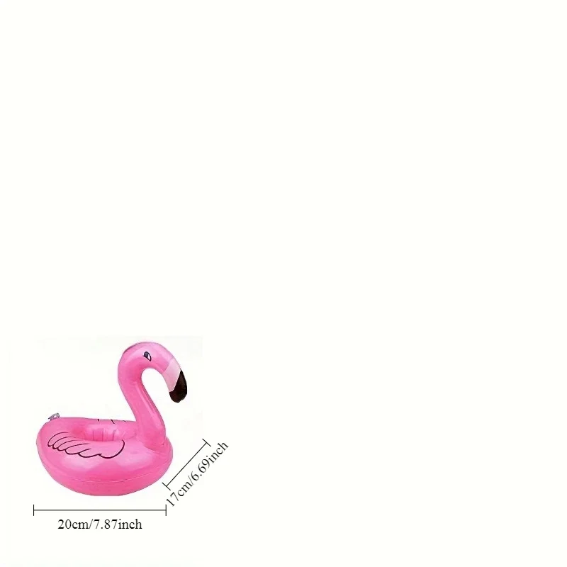 Ins hot selling Firebird cup holder inflatable water coaster floating beverage cup holder