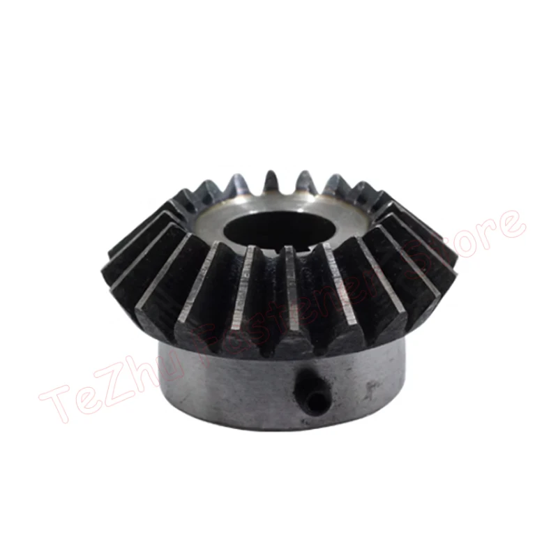 1pc 1:1 Bevel Gear 1.5M 12 16 18 20 25 30 Teeth 1.5 Module 12T 16T 18T 20T 25T 30T 90 Degrees Meshing Angle Steel Gear Bore 6-25
