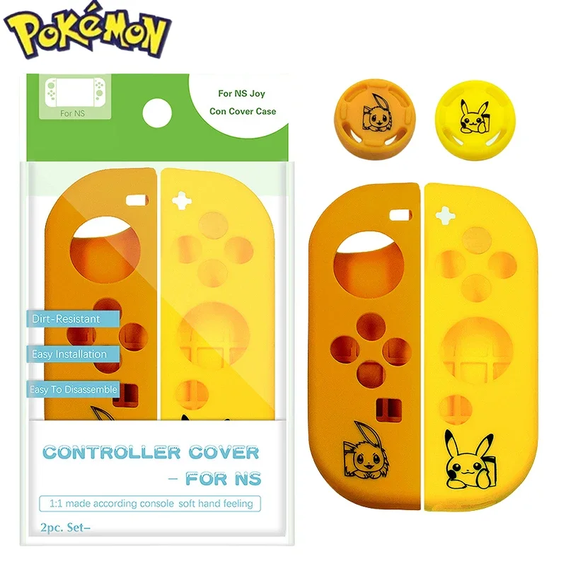 Switch Joy Pikachu Yellow Joy Con Pikachu Replacement Housing Skin