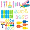 DIY Play Dough Model Tool Creative 3D Plasticine Tool Set Educational Toys for Kids Learning Educational Toys 1