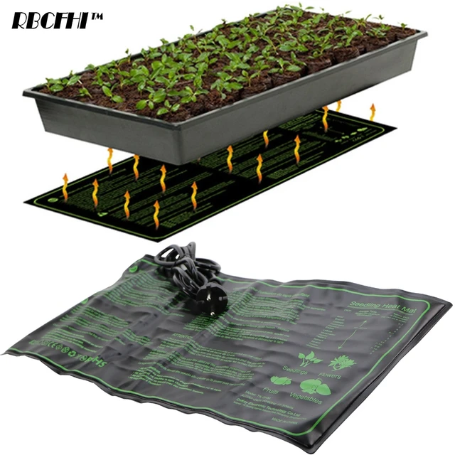 Vízálló Palánták Hőszőnyeg Tartós Meleg Hidroponikus Fűtőpad Növényi Csírázáshoz Beltéri Kertek Virágok Szaporodási Klón - Image 3