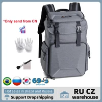 4Options K&F CONCEPT Camera Backpack Photography Storage Bag Waterproof Removable Divider Lock Buckle Camera Backpack Hot Bag 1