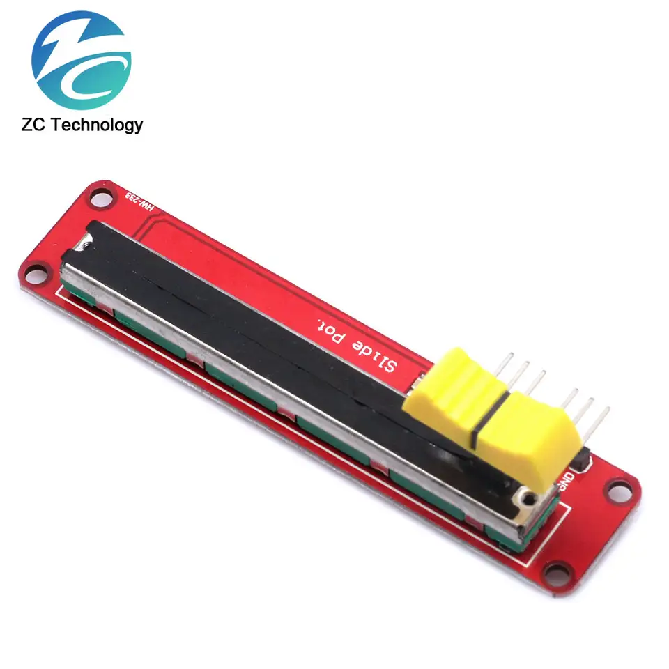 Slide Potentiometer 10K Linear Module Dual Output for Arduino AVR Electronic Block image 4