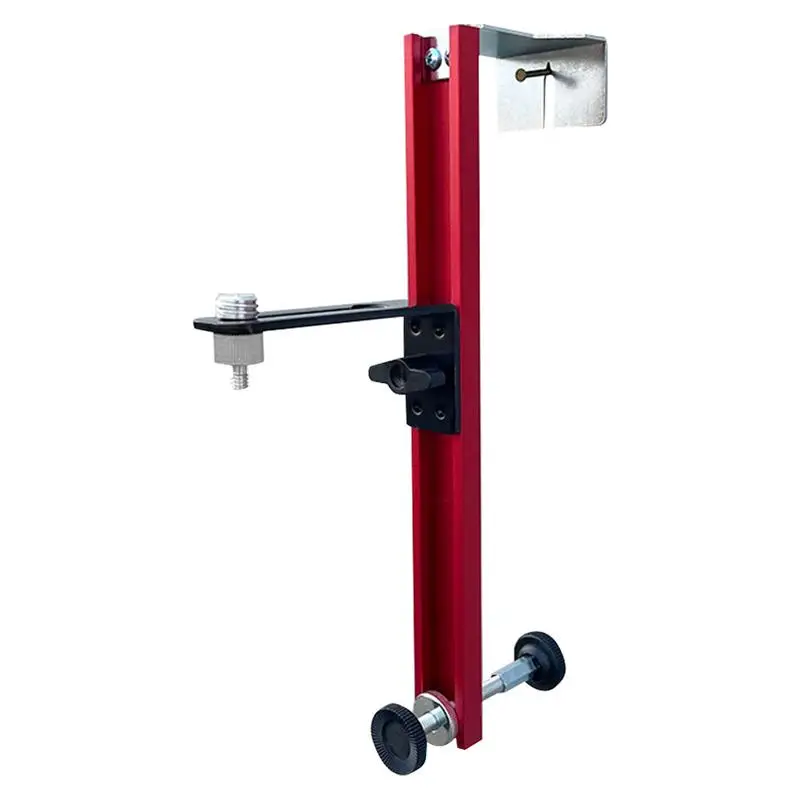 

Level Holder Mount Wall Mount Aluminum Alloy Adjustable Level Stand Holder Multifunctional Stable Triangular Structure Level