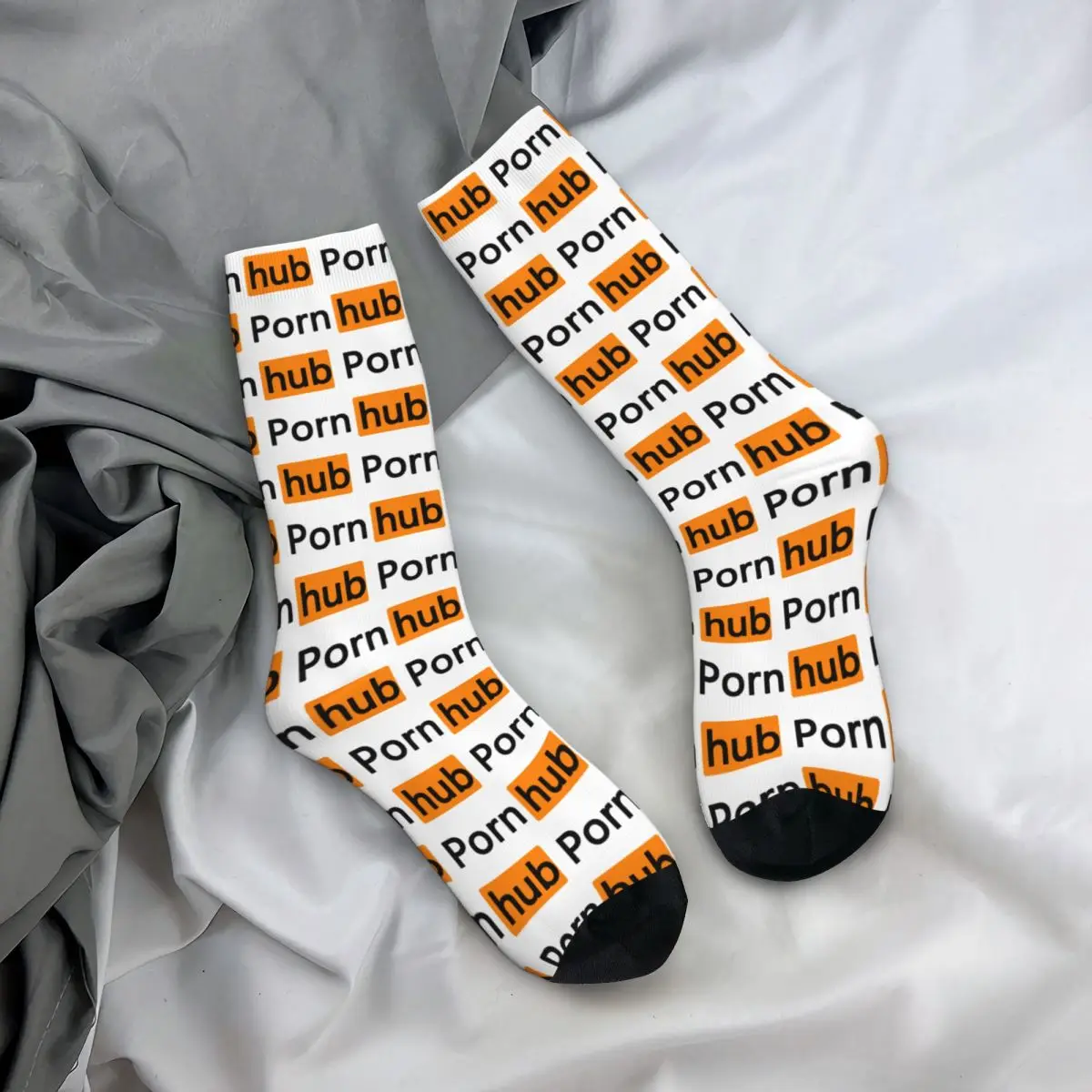 Pornhubn - Hip-hop PornHub Logo Ca443f4786 Basketball Socks Polyester Middle Tube  Socks for Unisex Breathable - AliExpress