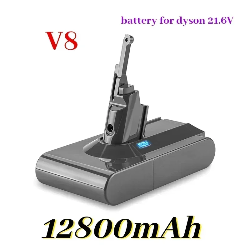 Replacement vacuum cleaner battery 21.6V 12800mAh For Dyson V8 Absolute Cord-Free Handheld Vacuum Cleaner