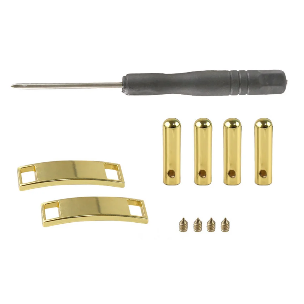 

1 Set of Shoelace Buckles Turnbuckle Shoelace Connector for Casual Shoes Golden