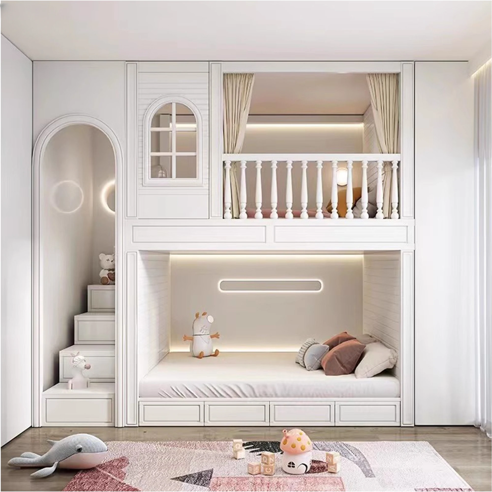 Рисунок 2 - Детская комната, цельная деревянная