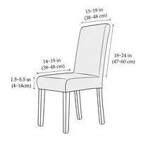 Soft Cheap Waterproof Chair Covers Solid Colours Chair Cover Stretch Elastic Office Chair Banquet Furniture Protector Home Decor 2