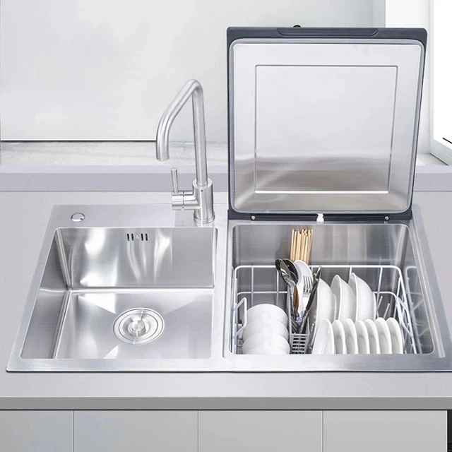Automatic Household Ultrasonic Built-in Sink Dishwasher 4
