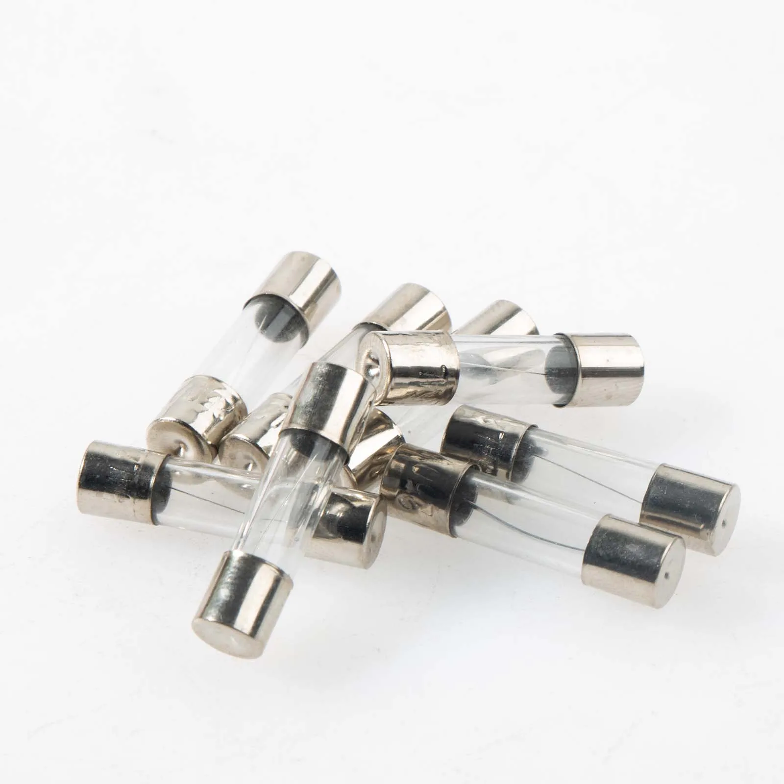 Fast Blow Glass Fuses Assortment Kit 10 Values m5x20mm 0.2-20A 100pcs