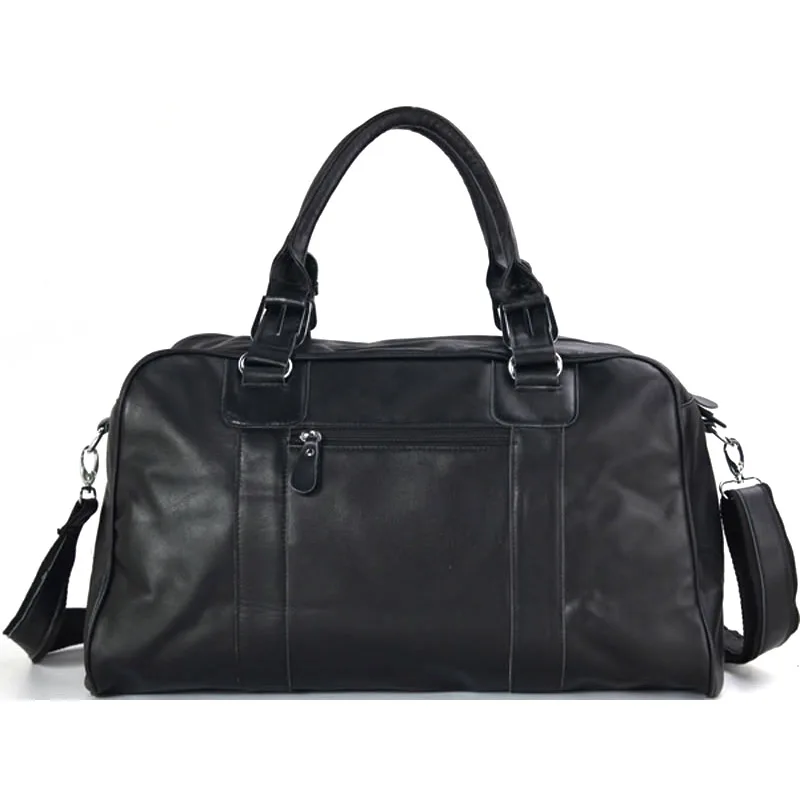 Genuine Leather Travel Boston Bag for Men Designer Luggage Bags Duffee Bag Leather Shoulder Messenger Handbags Weekend Bags