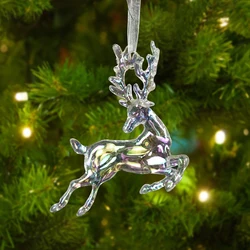 Elegant Snowflake Ornament Pendant - Acrylic Christmas Decoration (I)