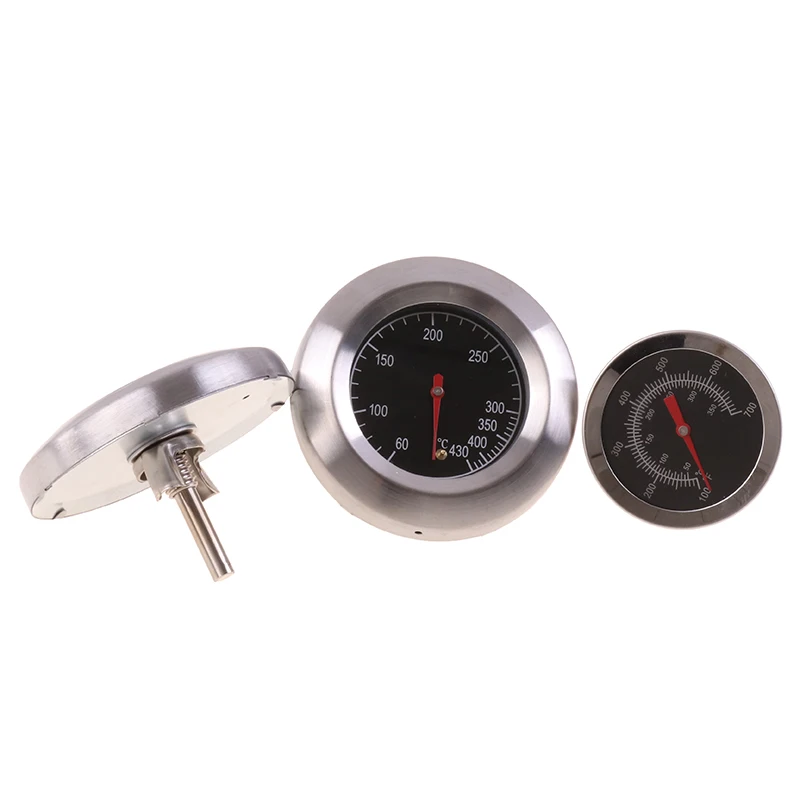 Stainless Steel BBQ Smoker Grill Temperature Gauge 5