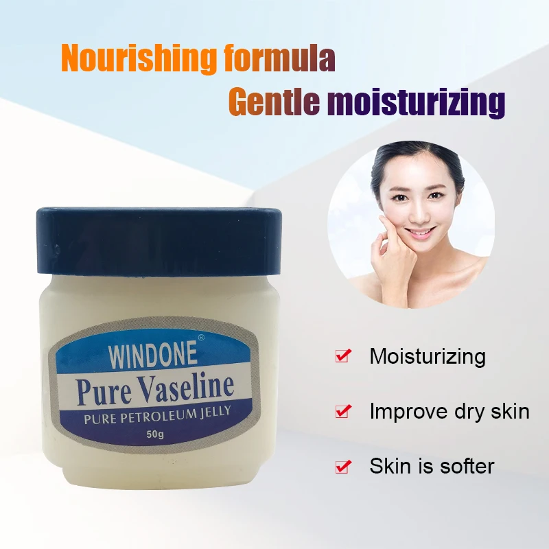 50g Windone Pure Vaseline Moisturizing Cream Improve Dry Skin Peeling