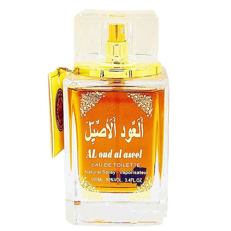 2023 Nuovo profumo caldo AL OUD AL ASEEL Profumo maschile arabo Medio Oriente Africa 100ML Profumo di grande capacità_voghion.com