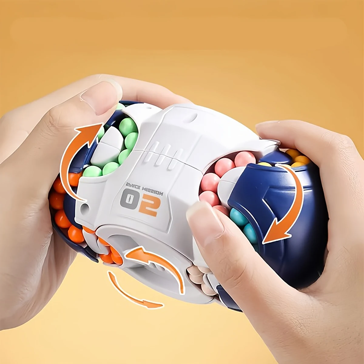 퍼즐 장난감 우주 팔각형 회전 마법 콩 두뇌 게임 교육용 스트레스 해소 어린이 장난감 선물