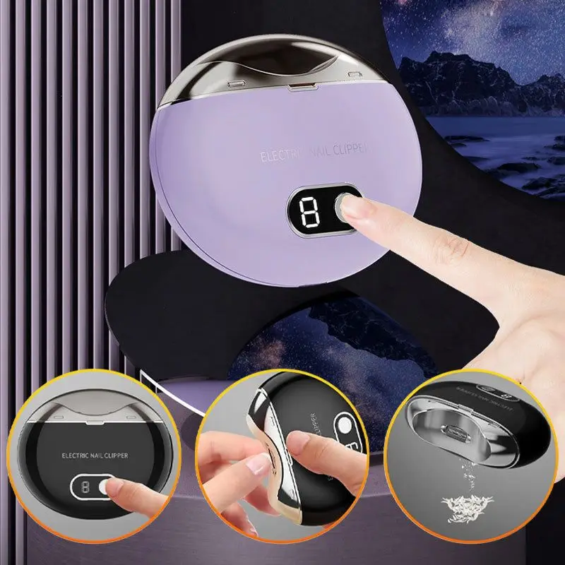 Cute Nail Cutter Electric Nails Clipper Full Automatic Nail Clipper Fast  Anti Splash Anti Pinch Tools Nail Sharpener 230912 From You07, $13.01 |  DHgate.Com