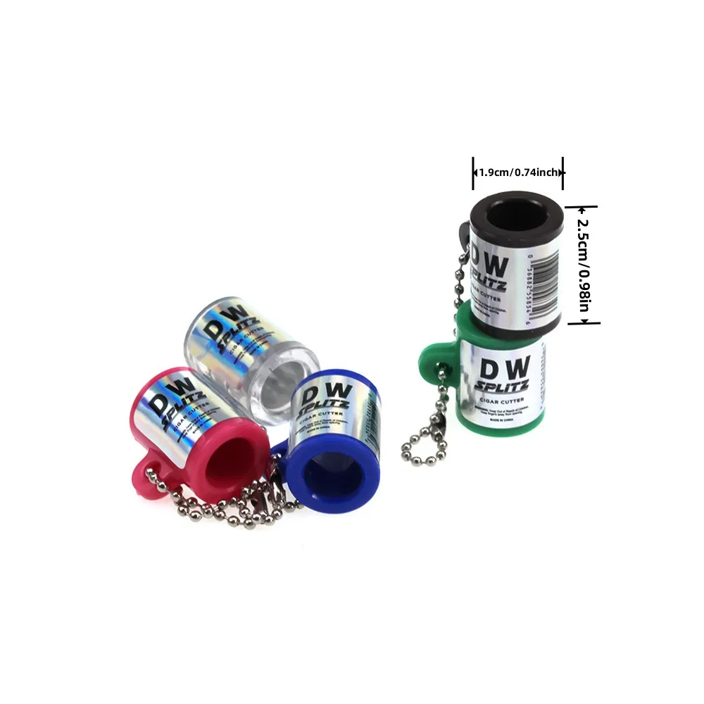 Portable Sharp Splitter Keychain Cutter 5Pcs/Lot Perfect Fast And Easy Cut Mixed Color