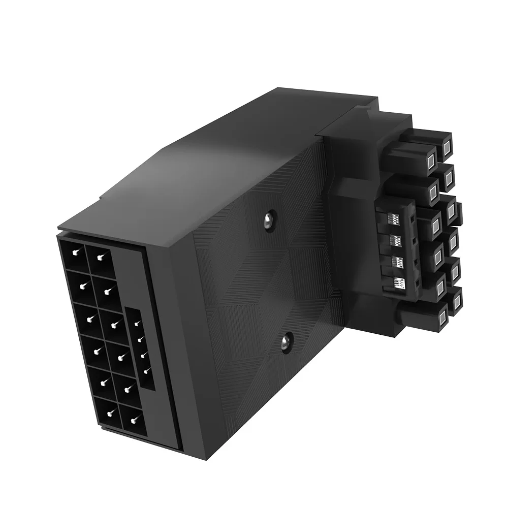 conector 4Pin, 90 Graus, ATX 3.0, 16Pin, macho para fêmea, 600W, 5.0