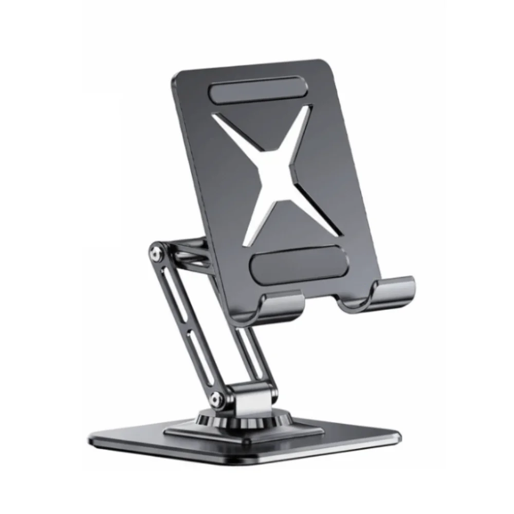 Rotatable Foldable Adjustable Tablet and Phone Stand with Anti-Slip Metal Frame